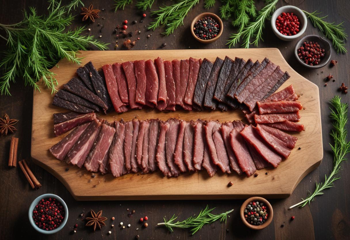 Bästa beef jerky illustration