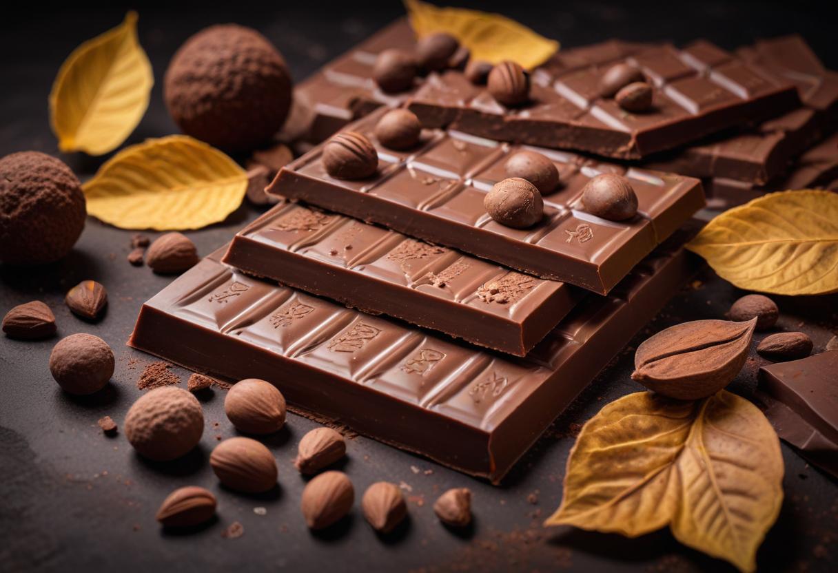 Mörk choklad – en njutning för både kropp och själ illustration