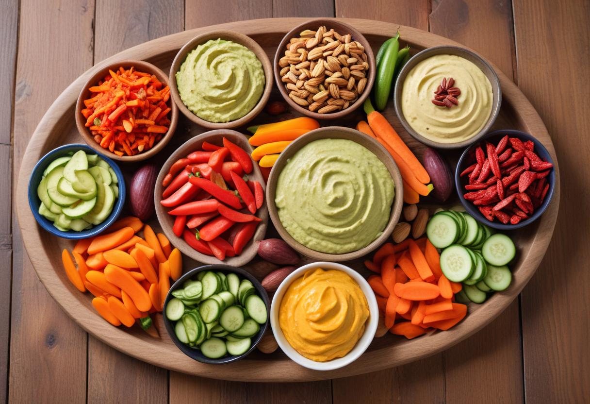 Nyttiga snacks som gör livet lite godare illustration