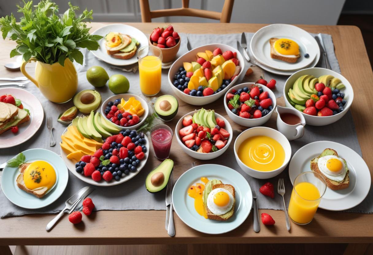Smarriga brunchrecept för perfekta helgmorgnar illustration