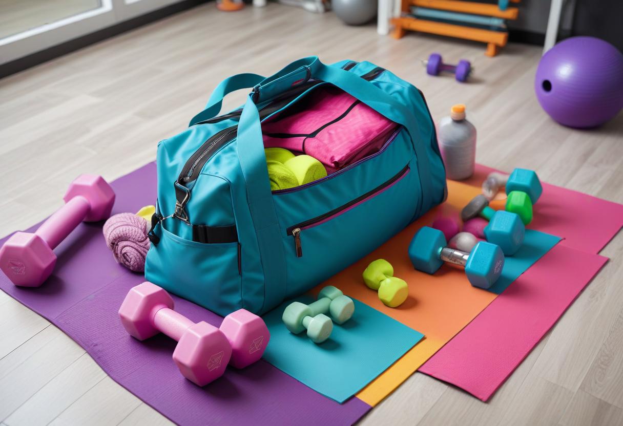 Träningsväskan som gör gymmet roligare illustration