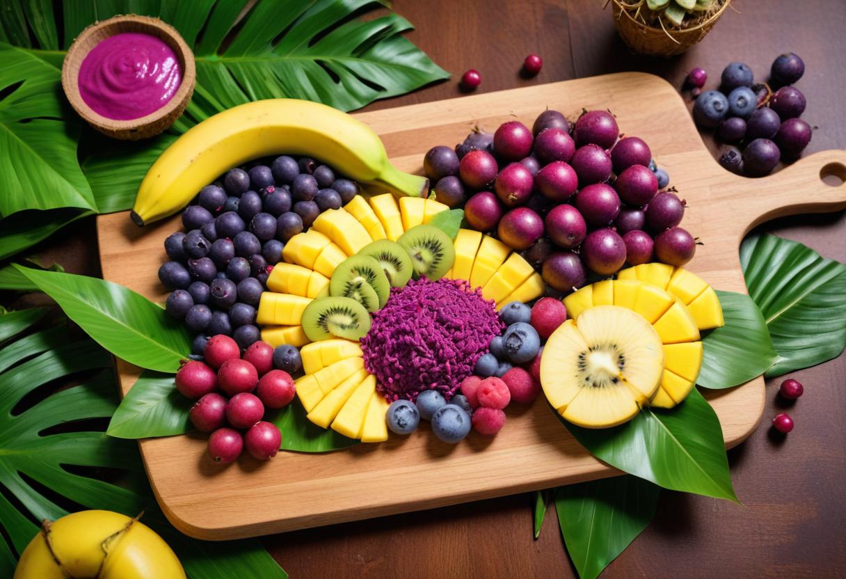 Läcker acai illustration