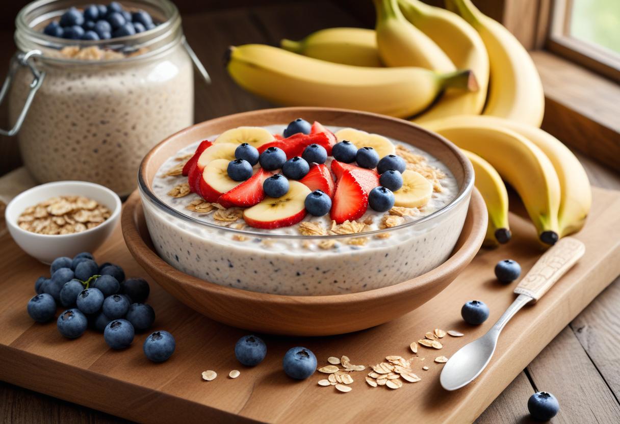 Oatmeal illustration